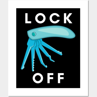 Locksmith Lock Off Locksmith Service Posters and Art